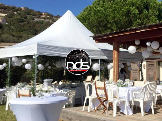 Tente de réception 5x5m 25m²