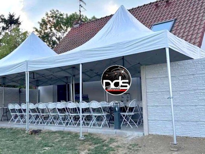 Structure de réception 75m² 5x15m