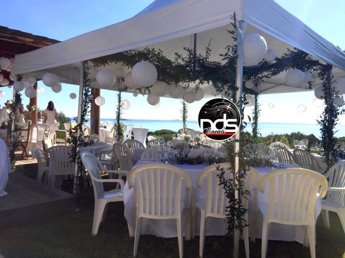 Tente de réception 5x5m 25m²
