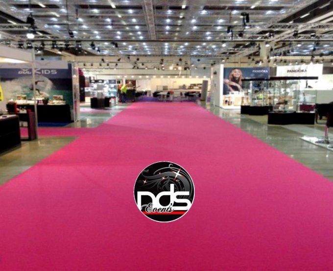 Moquette stand aiguilletée / Gazon artificiel - Prix au m²