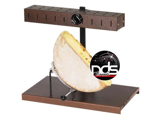 Appareil à raclette traditionnel demi-meule