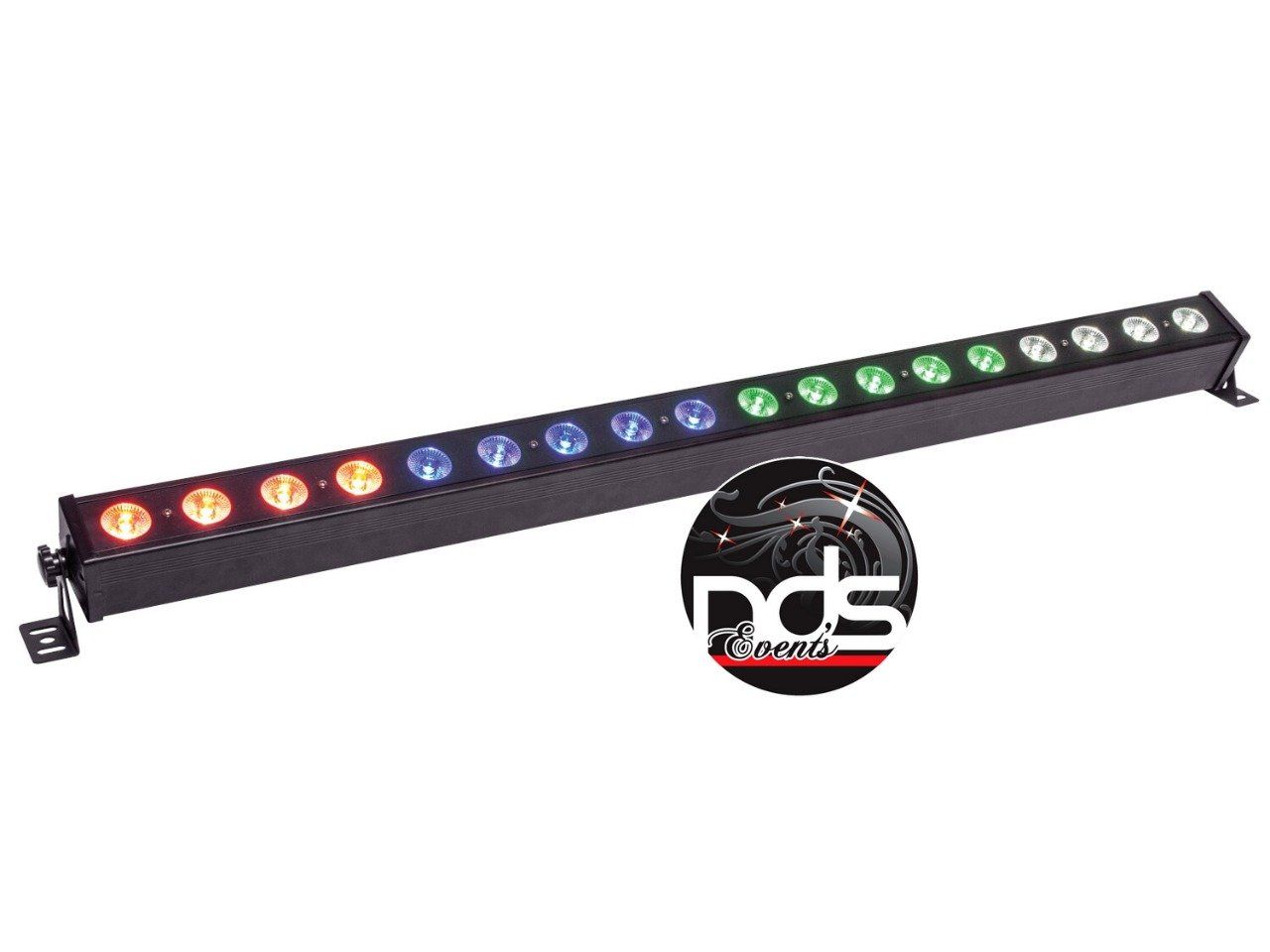 Barre à LED RGBW 72w (18x4w) 113cm