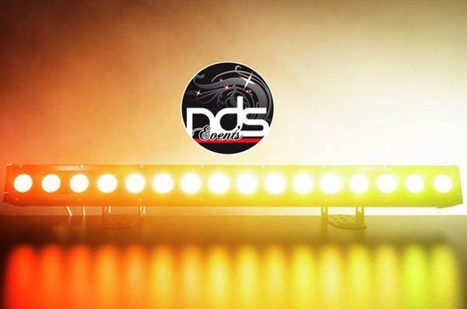 Barre à LED RGBW 72w (18x4w) 113cm