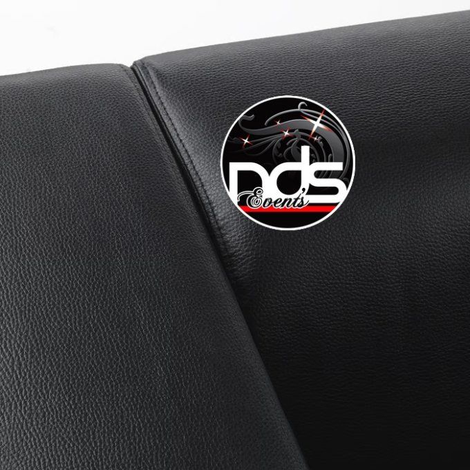 Canapé confort 2/3 places noir