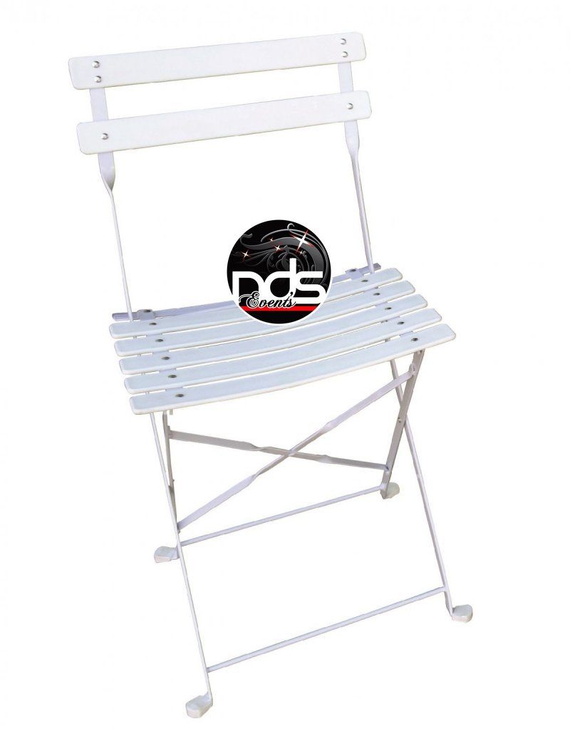 Chaise pliante Square blanche