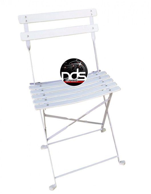 Chaise pliante Square blanche