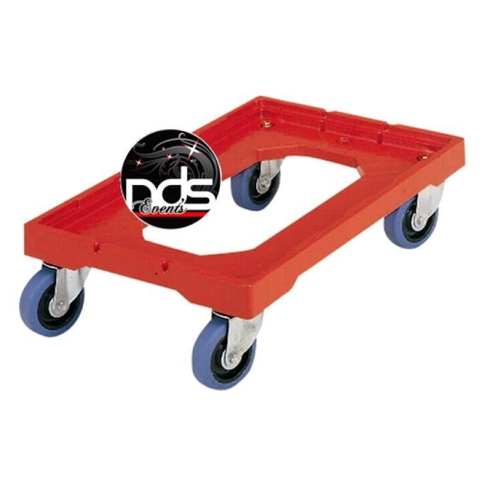 Chariot porte-bacs 40x60cm norme Euro