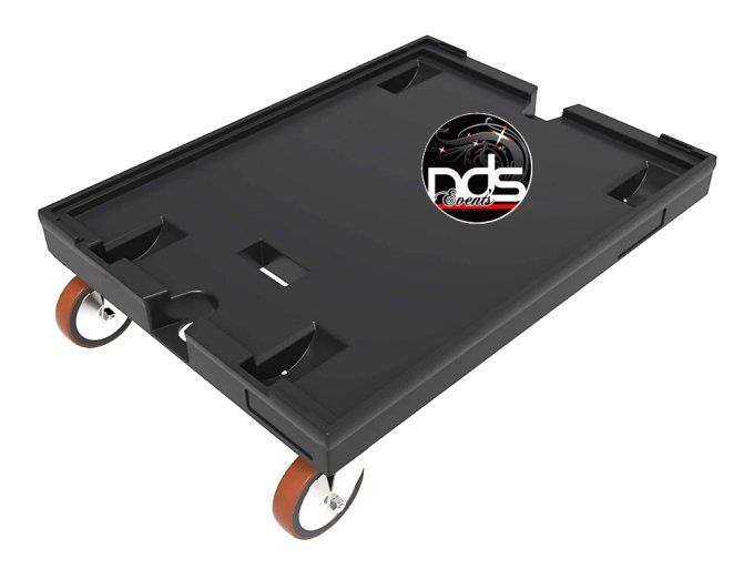 Chariot porte-bacs 60x80cm norme Euro