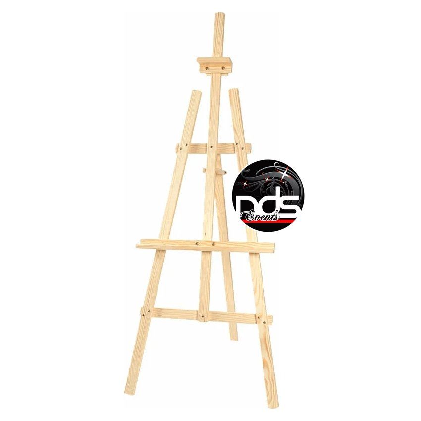 Chevalet en bois 180cm, couleur au choix