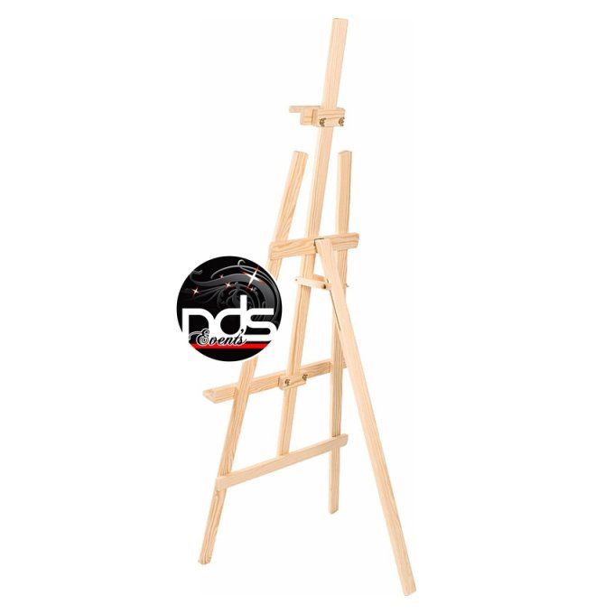 Chevalet en bois 180cm, couleur au choix