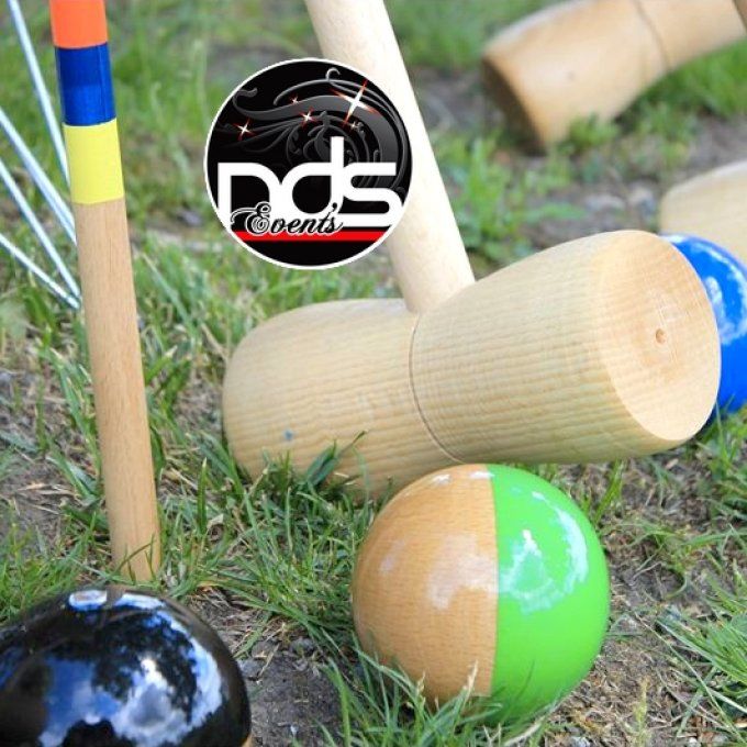 Croquet traditionnel 6 joueurs