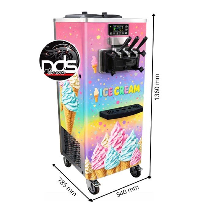 Machine à glace à l'italienne - Consommables inclus
