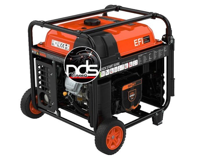 Groupe électrogène 9,5kW (Carburant inclus)