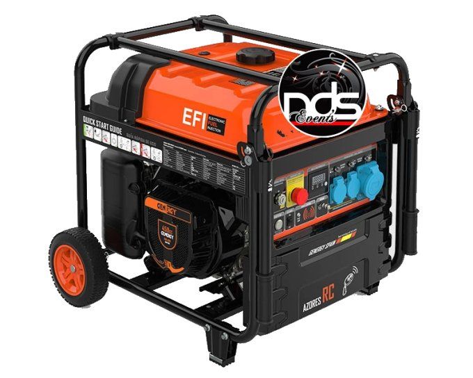 Groupe électrogène 9,5kW (Carburant inclus)