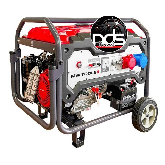 Groupe électrogène 9kW (Carburant inclus)