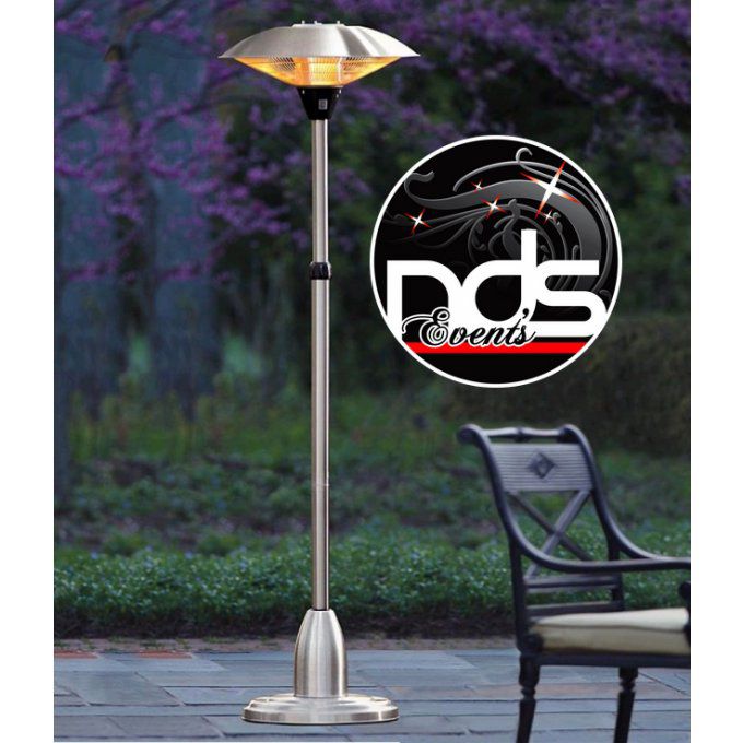 Parasol chauffant électrique 2,1kW