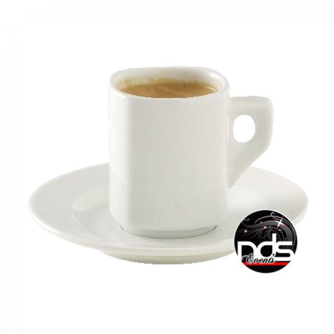 Tasse à café avec sous-tasse 9cl