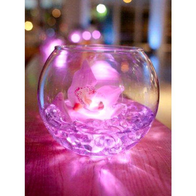 Vase "Boule" transparent