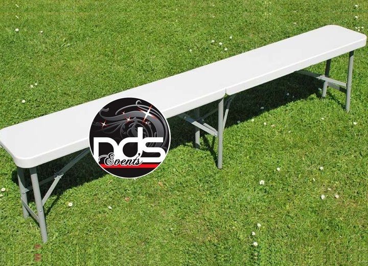 Banc pliant 180cm - Location-vaisselle-grenoble