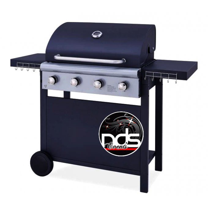 Barbecue gaz 4 feux (sans gaz)
