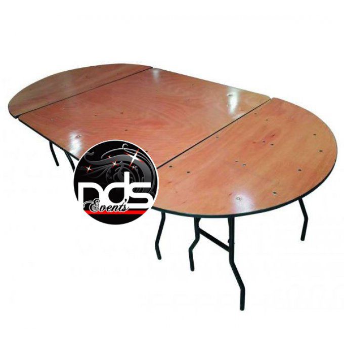 Pack Table Ovale 244x122cm