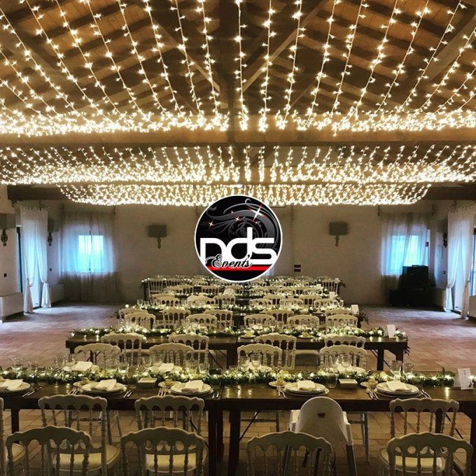 Plafond lumineux ciel étoilé LED blanc chaud - Longueurs