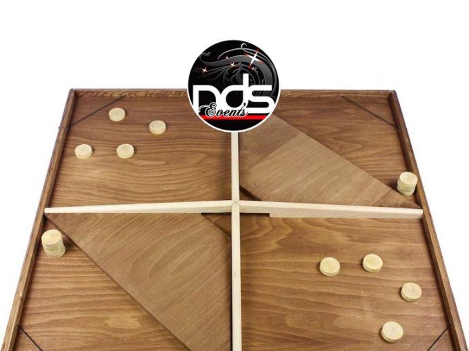 Planche à rebond géante 4 joueurs 100x100cm