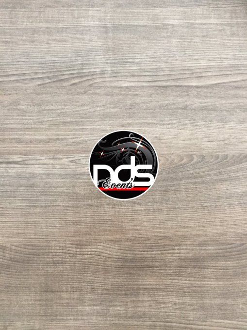 Table basse "Kross" noir et bois 69x69x45cm