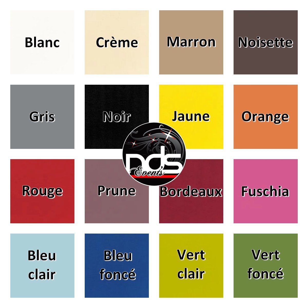 60x Serviettes jetables intissées Bio Premium 40x40cm