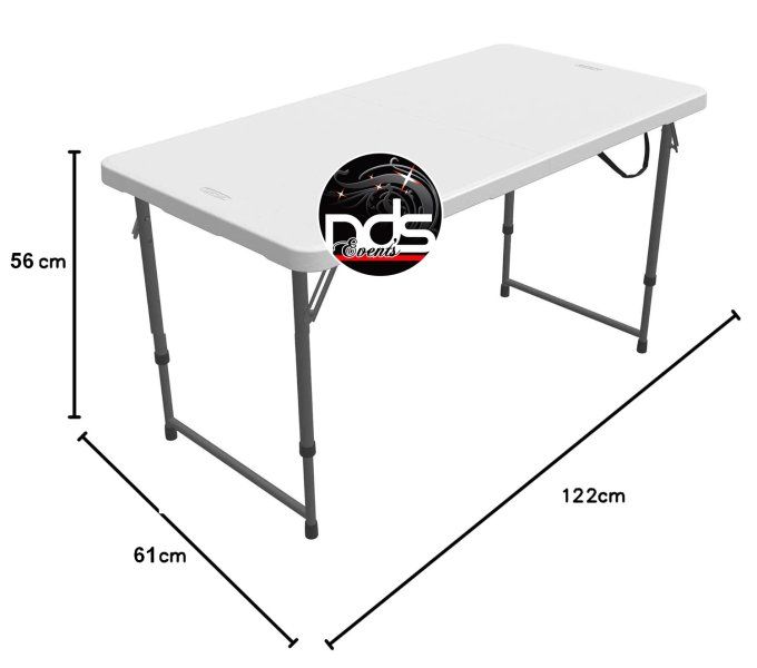 Table enfant 122x61cm - Hauteur 56cm