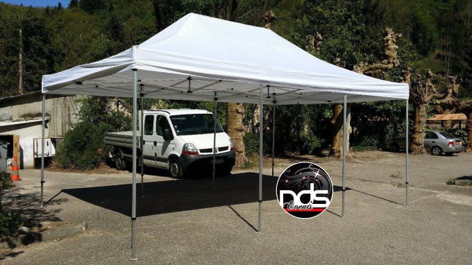 Structure pliante 48m² en 6x8m OU 4x12m AVEC côtés