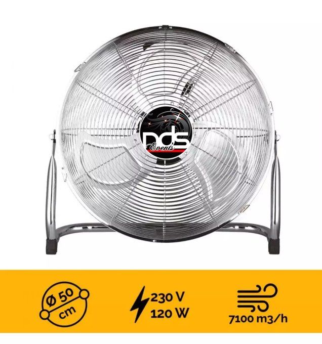 Ventilateur industriel au sol 50cm