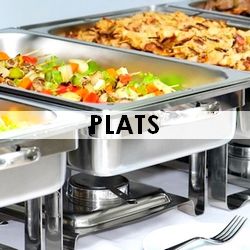 Plats et contenants en location